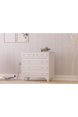 Dulap, Rabi, Rb-186-06, 90x86x40 cm, Alb mat