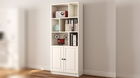 Corp biblioteca, Rabi, Rb-023, 70x180x33 cm, Alb mat