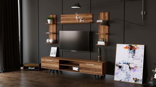 Comoda TV, Rabi, Rb-165, 180x45x40 cm, Lemn