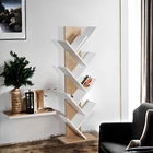 Corp biblioteca, Tuvalle, Tuval 066, 46x129.8x22 cm, Stejar / Alb