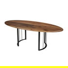 Masuta de cafea, Tuvalle, Tuval 070, 118x42x48.8 cm, Maro / Negru