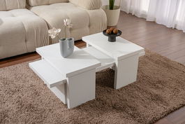 Masuta de cafea, Nordure, Sanctuary, Alb de lemn