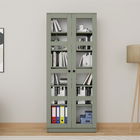 Dulap multifunctional, Miwood, Lucas Glass 1600-76, Verde