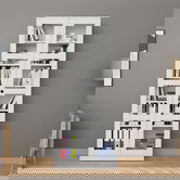 Dulap multifunctional, Miwood, Lucas Glass 1600-68, Alb