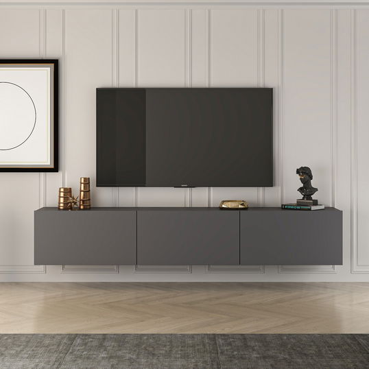 Comoda TV, Puqa Design, West, Antracit