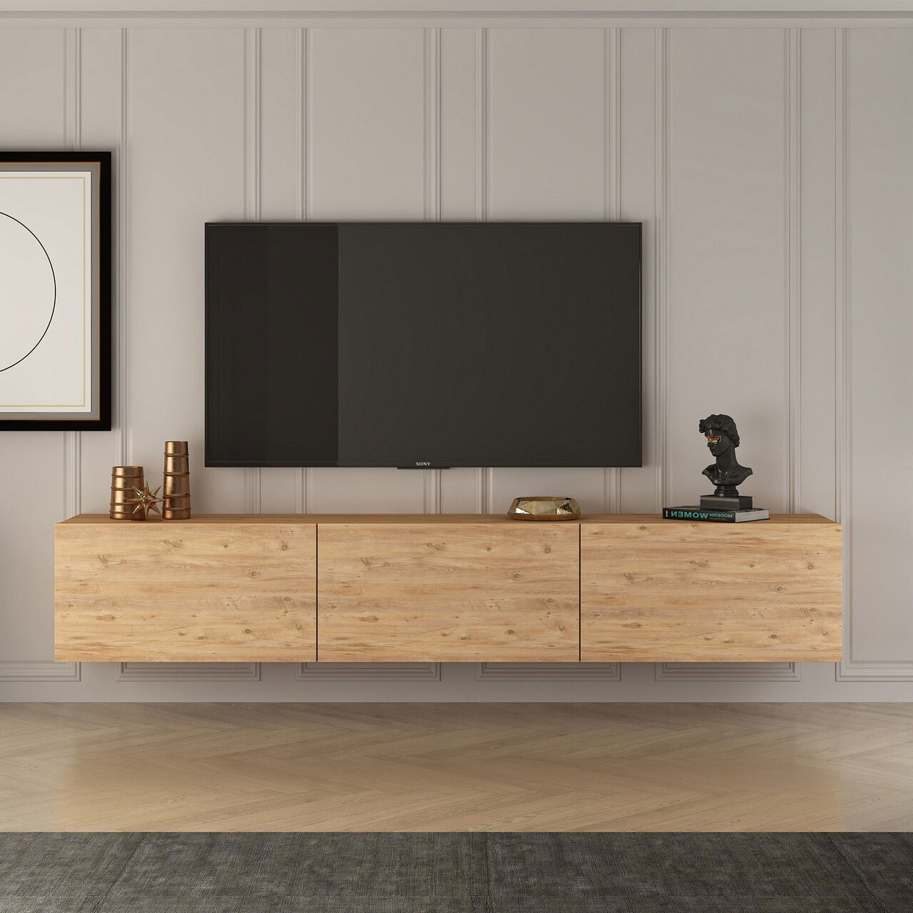Comoda TV, Puqa Design, West, Maro