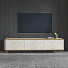 Comoda TV, Inarch, Imaj, Travertin / Auriu