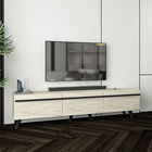 Comoda TV, Inarch, Amsterdam Style, Travertin / Negru