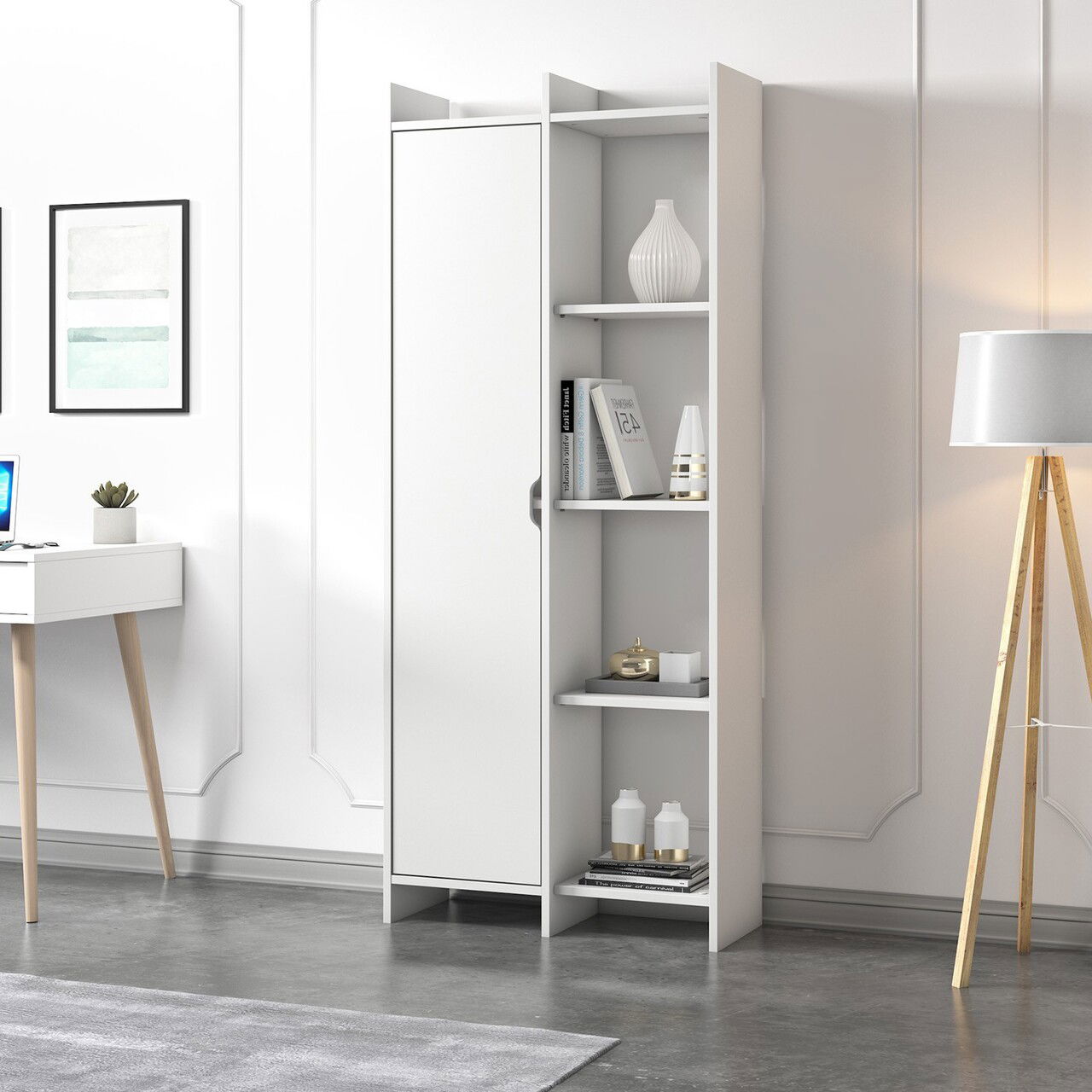 Corp biblioteca, Inarch, Offer, Alb