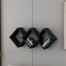 Raft de perete, Inarch, Glaxy, Negru