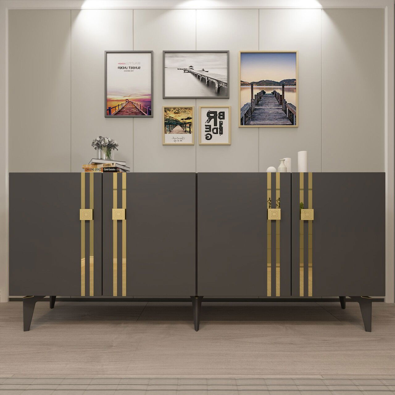 Consola, Olivia, Bahar KB150, Antracit