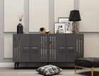 Consola, Olivia, Junes, Antracit / Argintiu