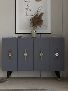 Consola, Olivia, Quart Ramada, Aur/Antracit