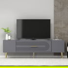 Comoda TV, Olivia, Dekol3, Antracit / Aur