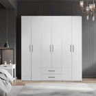 Dulap pentru haine, Adore, White, Alb