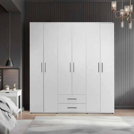 Dulap pentru haine, Adore, White, Alb