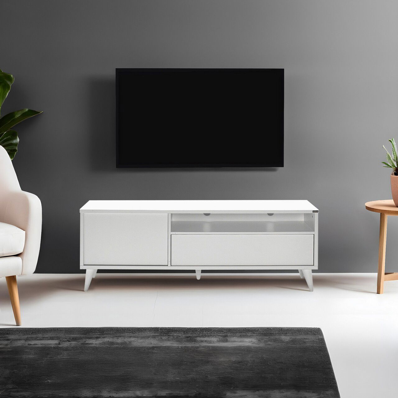 Comoda TV, Adore, Tvr-511-Dd-1, Alb