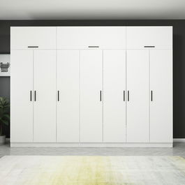 Dulap pentru haine, Minerva, Kale, Alb