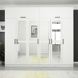 Dulap pentru haine, Minerva, Kale, Alb