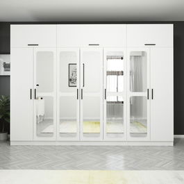 Dulap pentru haine, Minerva, Kale, Alb