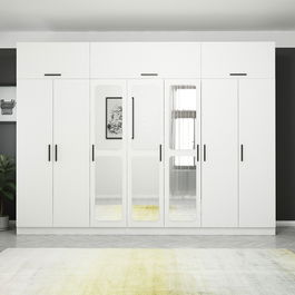 Dulap pentru haine, Minerva, Kale, Alb