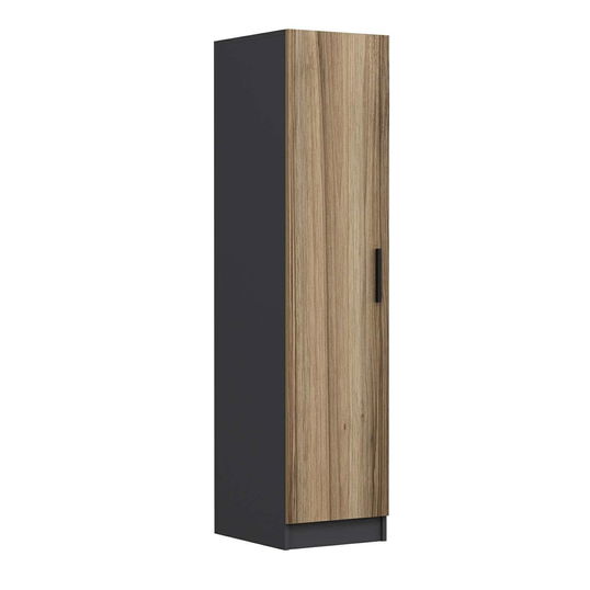 Dulap pentru haine, Minerva, Minar Kale, Nuc / Antracit