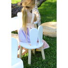 Scaun pentru copii, Bambini, Bunny Chair, Alb