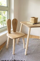 Scaun pentru copii, Bambini, Bunny Chair, Maro