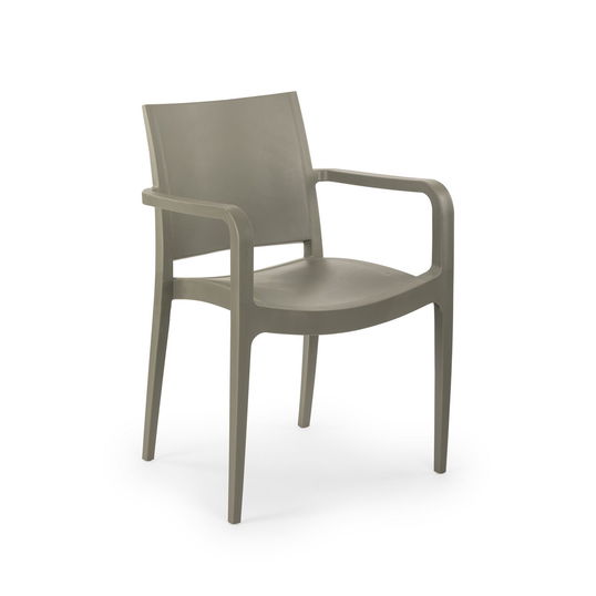 Set scaune 4 piese, Tilia, Specto Xl, Gri ciment