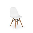 Set scaune 2 piese, Tilia, Eos-V, Alb-ivoriu