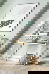Dulap, Modara, By-4, Alb / Transparent