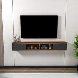 Comoda TV, Arnetti, Mayer, Nuc deschis / Antracit