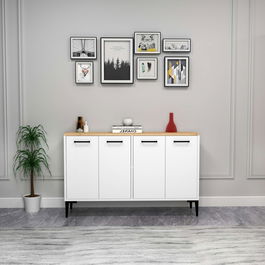 Consola, Arnetti, Frezya, Stejar Safir / Alb
