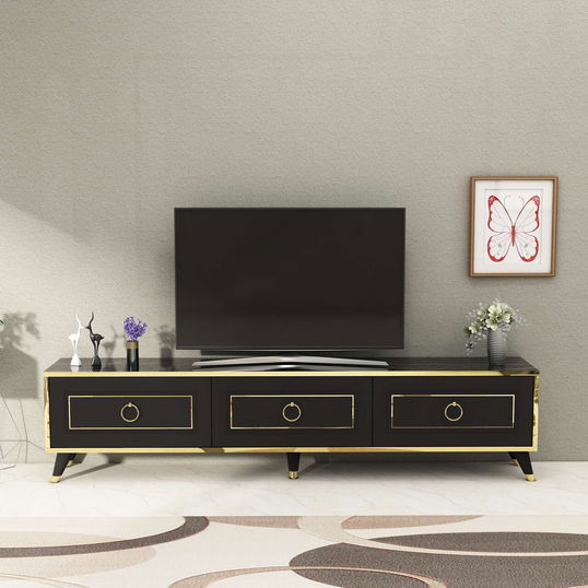 Comoda TV, Arnetti, Sona 180, Negru