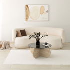 Masuta de cafea, Neostill, Bubble, Travertin / Fumure