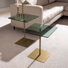 Set masuta de cafea, Neostill, Elegante 2, Aur/Verde