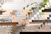 Set scaune 2 piese, Wayland, Nancy, Bej / Auriu