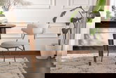 Set scaune 2 piese, Wayland, Nancy, Alb/Auriu