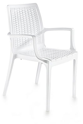 Scaun, Okko, Rattan, Alb