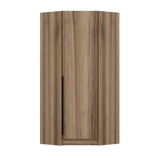 Dulap pentru haine, Minerva, Kale Plus 1 Oak, 74x210x52 cm, PAL, Stejar
