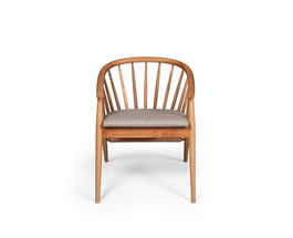 Scaun, Fairfax, Rizoma, 55x77x47 cm, Lemn de fag, Natural