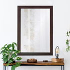 Oglinda decorativa, Leona, Framed, 40x55 cm, Plastic, Maro