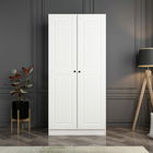 Dulap pentru haine, Minerva, Kale Membran White, 90x190x52 cm, PAL, Alb