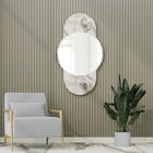Oglinda decorativa, Neostill, Time, 60x106 cm, MDF , Marmura