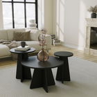 Set masuta de cafea, Neostill, Mushroom 3, PAL, Negru