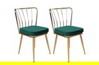 Set de scaune, Nmobb, Yıldız-930 V2, Metal, Verde