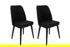 Set de scaune, Nmobb, Tutku-311 V2, Lemn, Negru