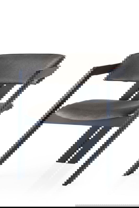 Scaun, Nmobb, CO, Cadru: 100% LEMN, Negru / Antracit