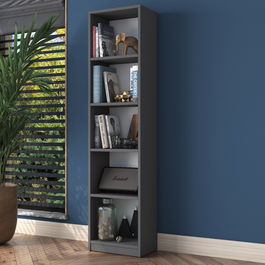 Corp biblioteca, Rani, HC111, 40x161.8x25 cm, PAL, Antracit