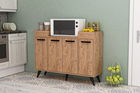 Dulap multifunctional, Coraline, Visar, 120x88.5x35 cm, PAL, Maro